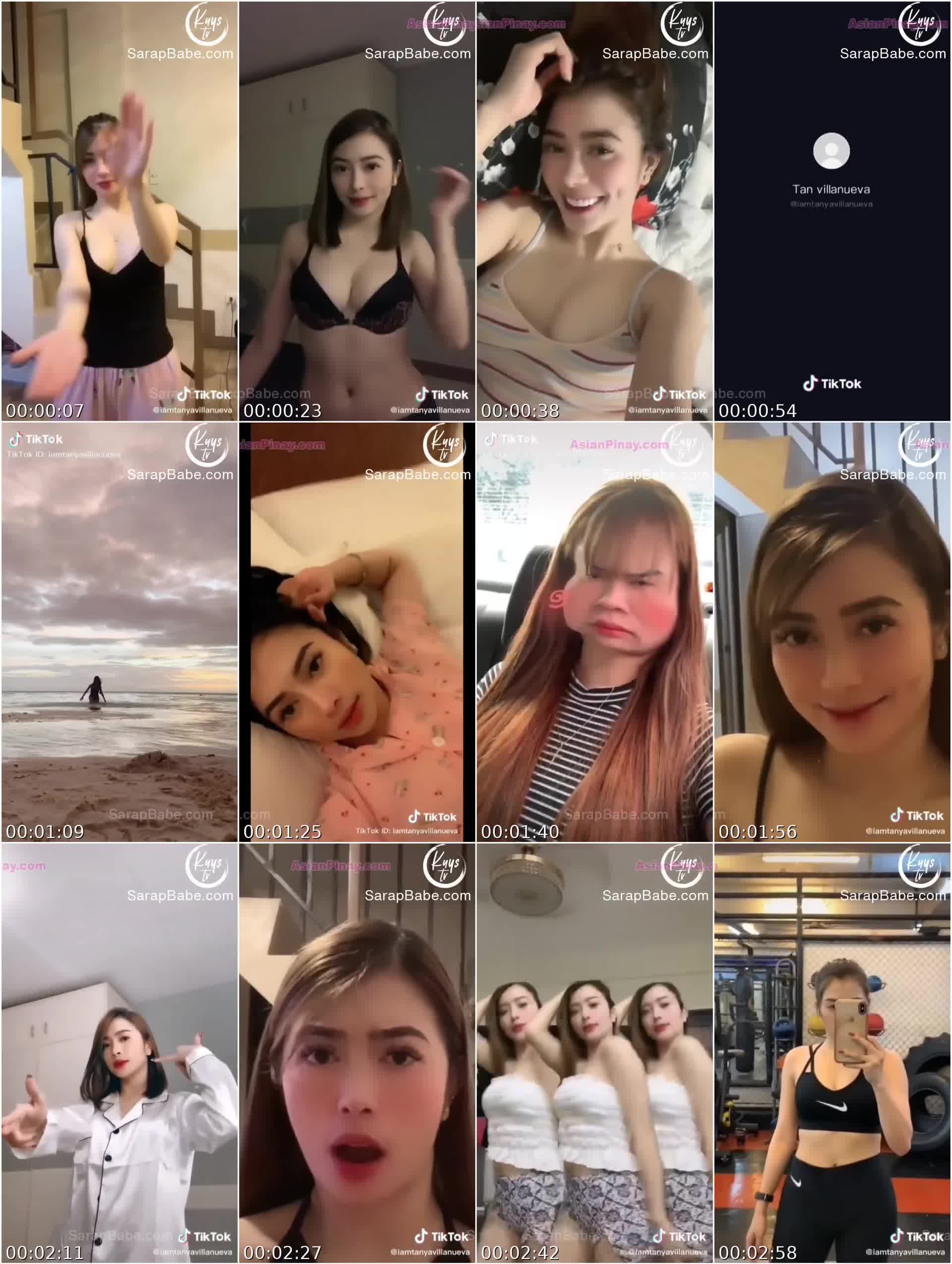 Tan Villanueva Sexy Tiktok Video Compilation