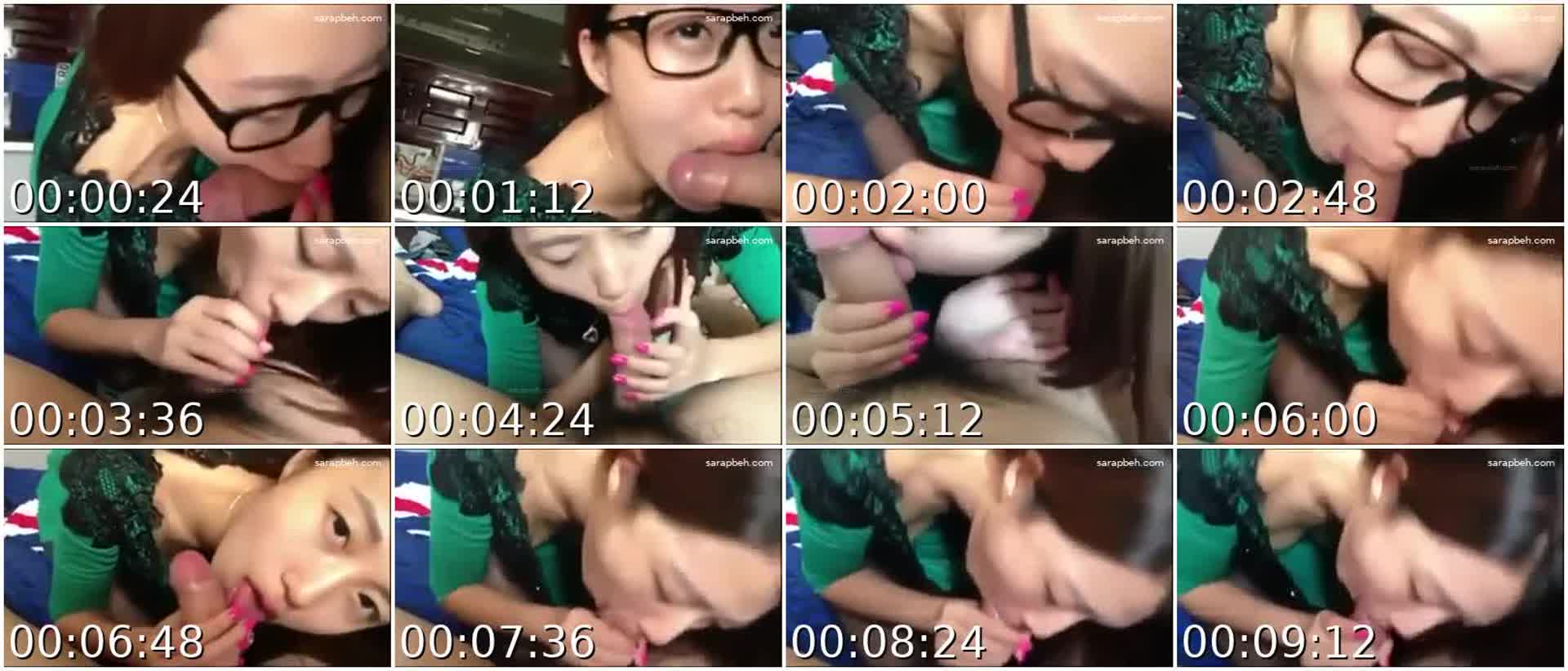 Chinita with glasses blowjob video Pretty girl