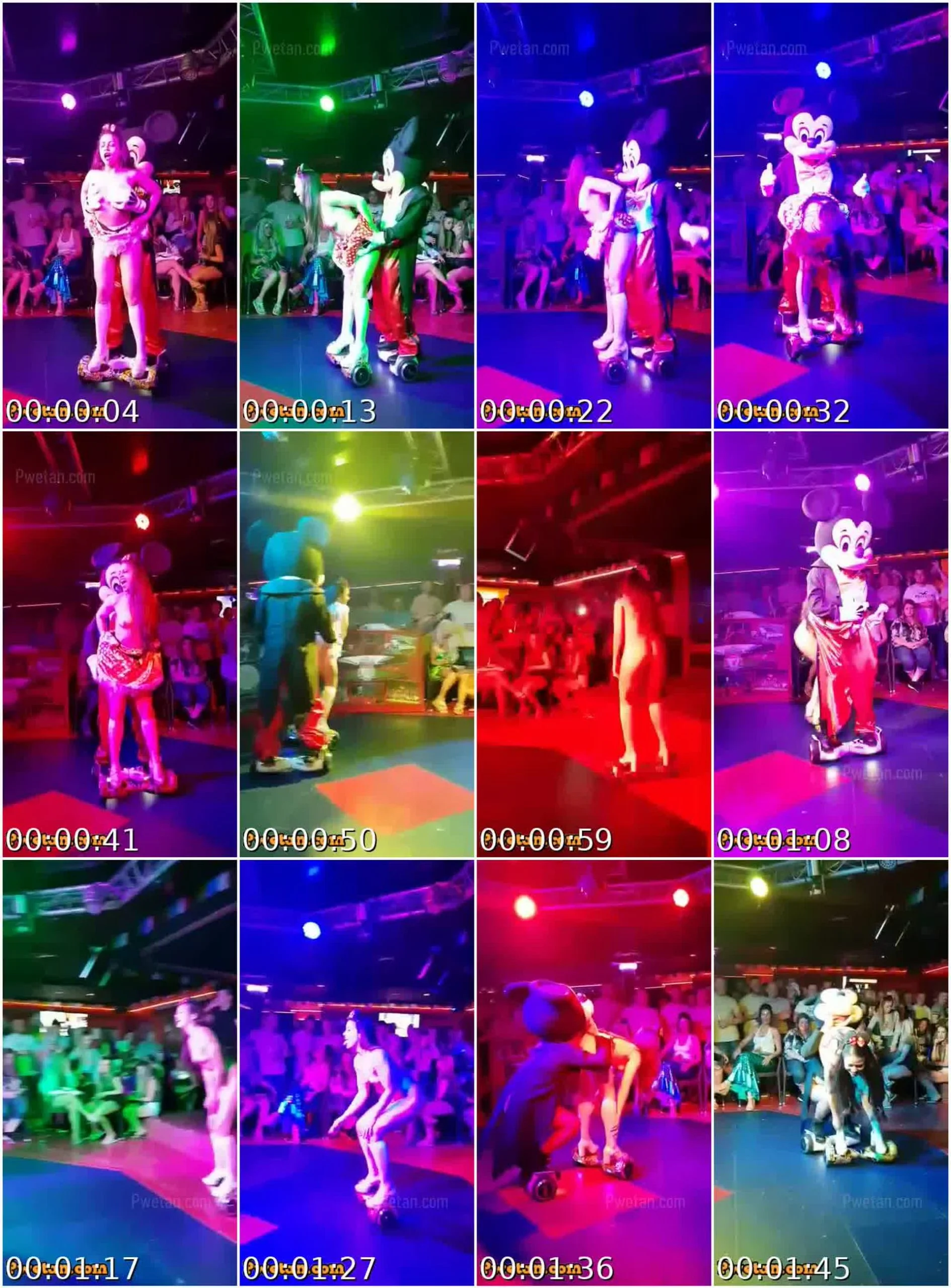 Mickey Mouse Sex Video sa harap pa ng maraming tao