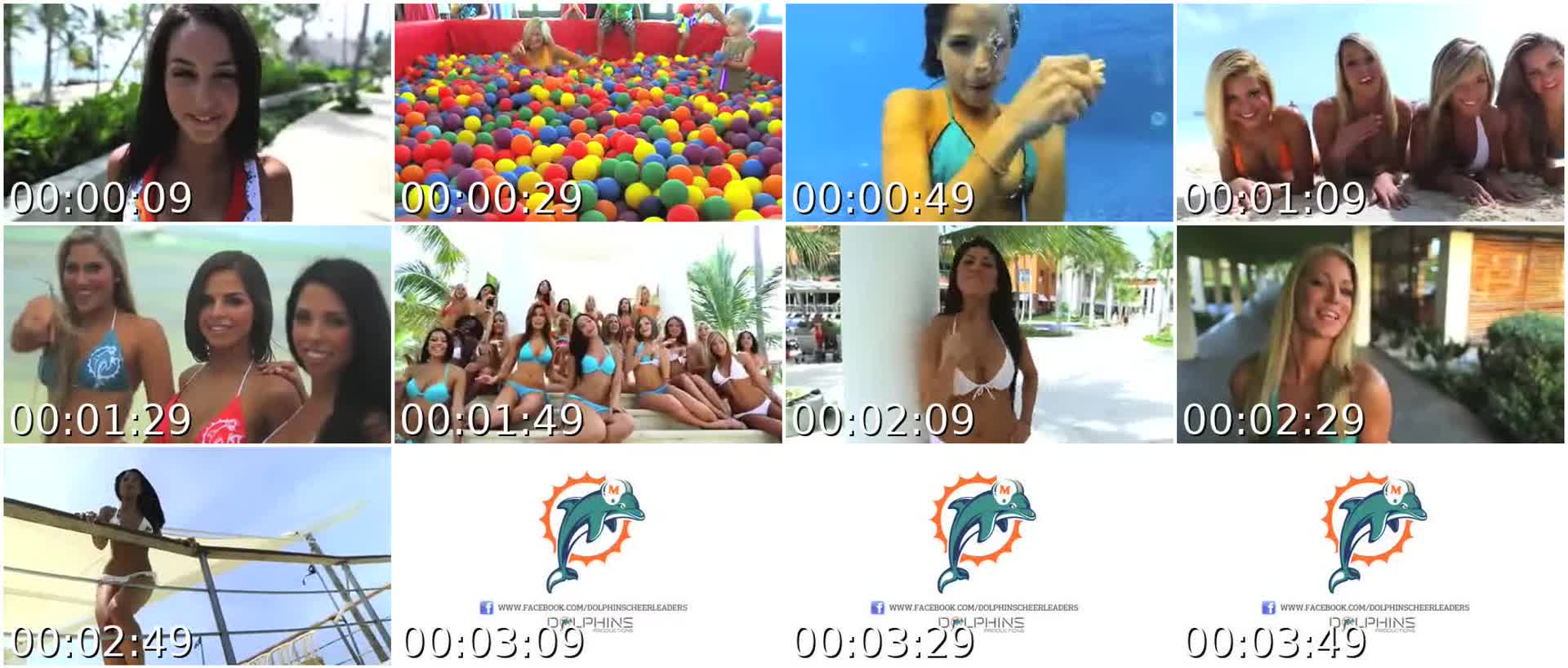 Miami Dolphins Cheerleaders – Call me maybe by Carly Rae