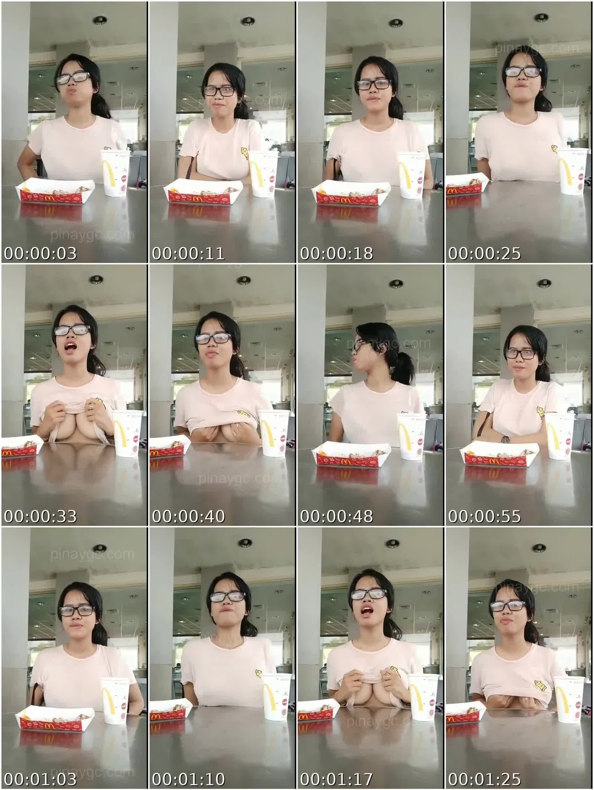 Pinay Nude Mcdo Boobs Flash Scandal BTS Meal Kapalit