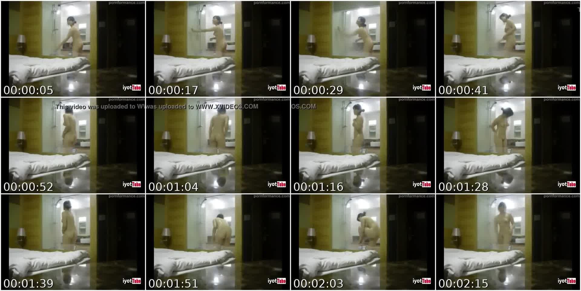 Asian Bathing Caught In Hidden Cam