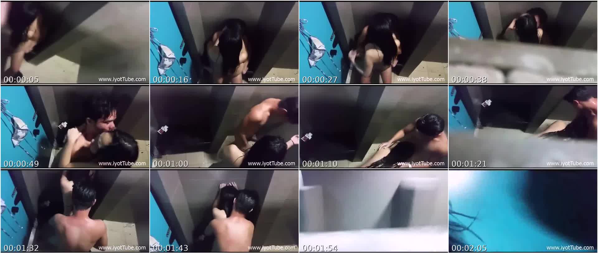 Magjowa Nahuli Sa Shower Room Nagkakantot