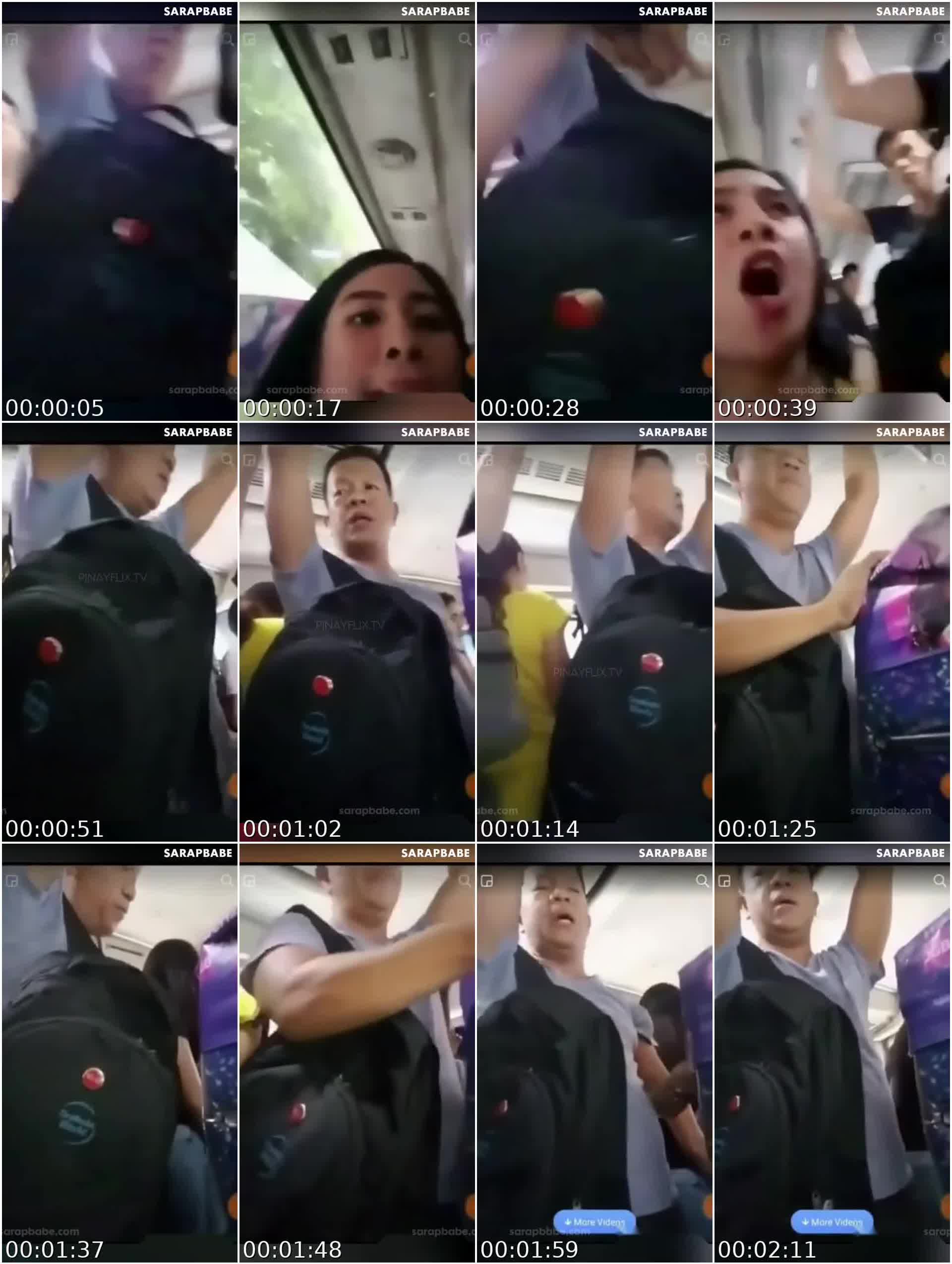 Tiklo Ang Modus ni Kuya na Tutok tite sa Pampasaherong Bus