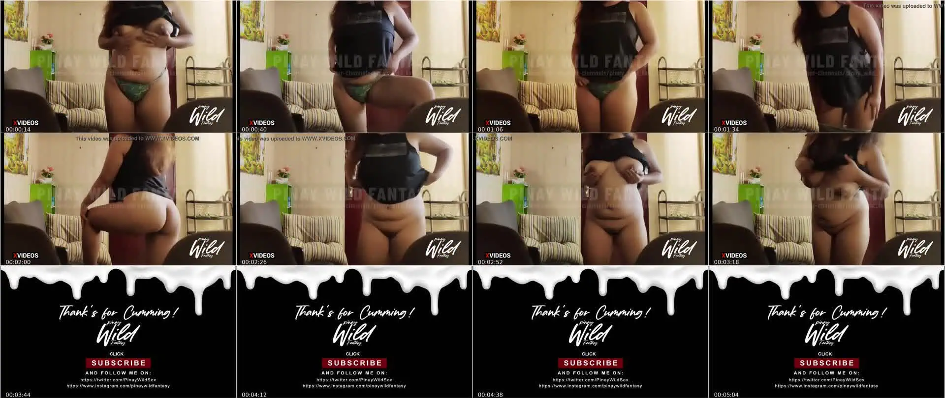 Pinay Wild Fantasy - Malibog Na Pinay Hot Wife Nag Live Show Habang Nasa Online Meeting