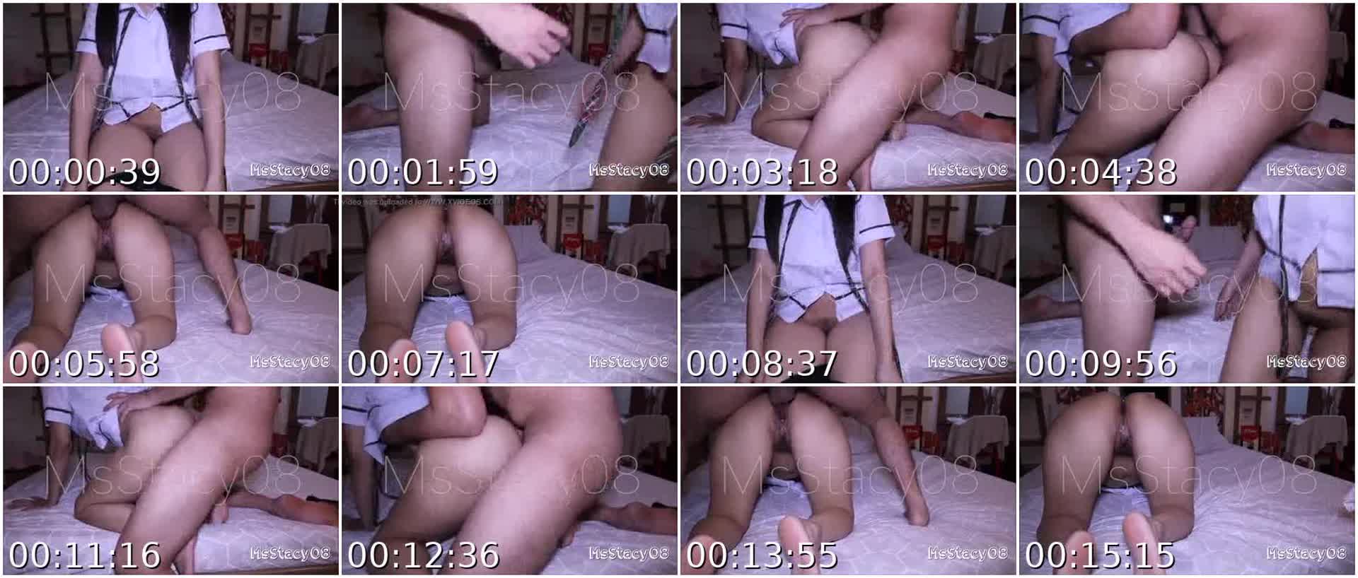 Pinatuwad at Kinantot ng todo si Pinay Student at Pinutukan ng tamod sa loob ng puki