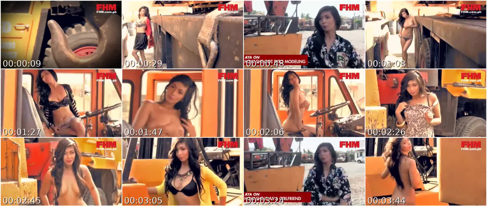 Aya Alonzo - October 2010 Fhm 100- Hottie - Exclusive Behind-The-Scenes