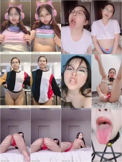 Viral Pink Headset Girl Full Nude Video