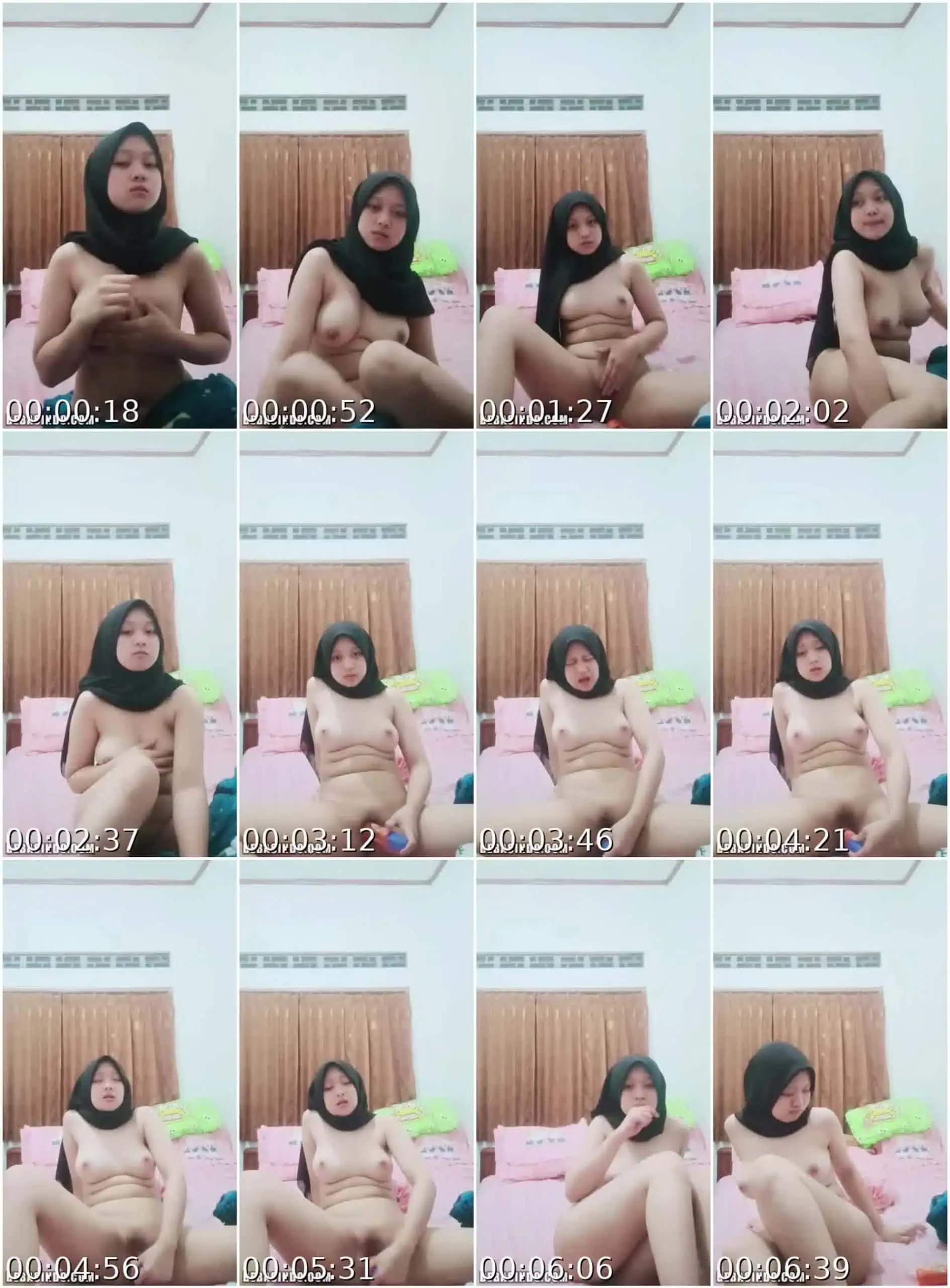 Bokep Gadis Smp Hijab Ketagihan Colok Memek