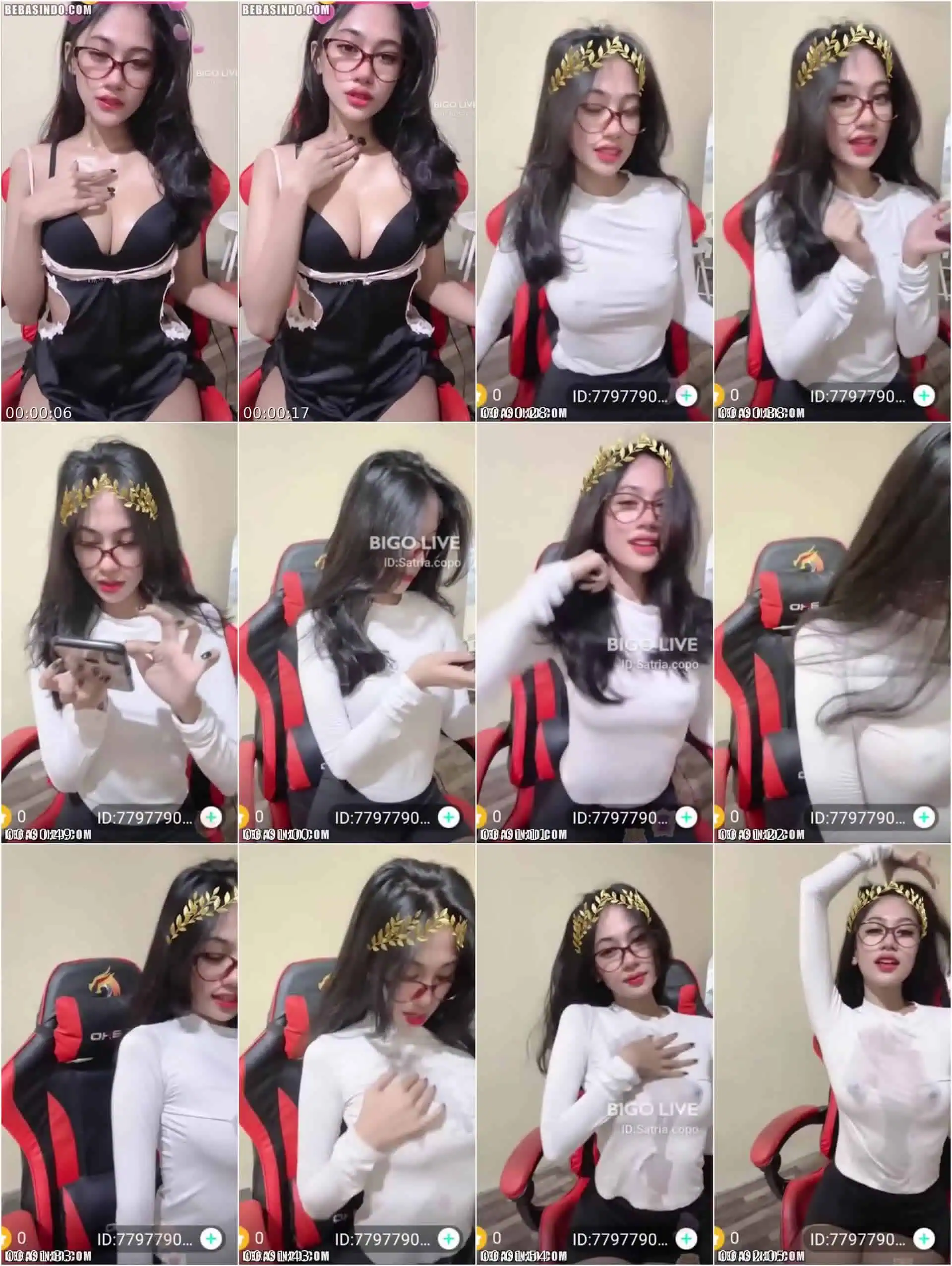 Bokep Indo Una Live Pamer Belahan Toket Gede