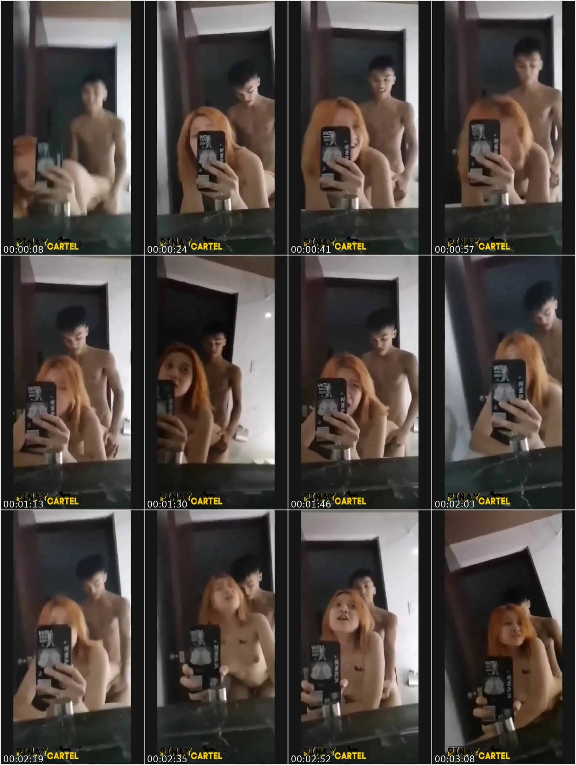 Tuwang Tuwa Si Mario Habang Kinakantot Ako Sa Salamin