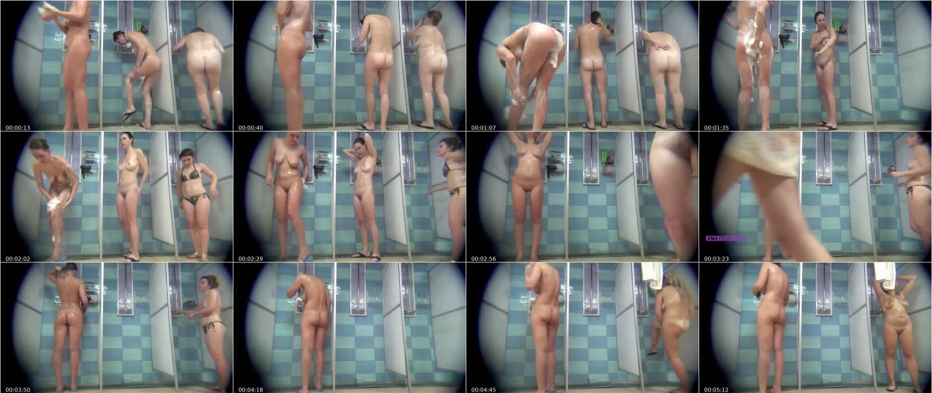 Public Shower Spy Cam