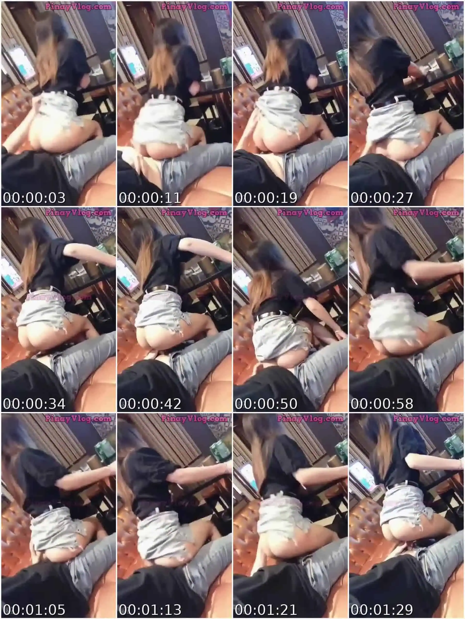 Hot Pinay Waitress Iniyot Sa Pinagtatrabahuhang Bar