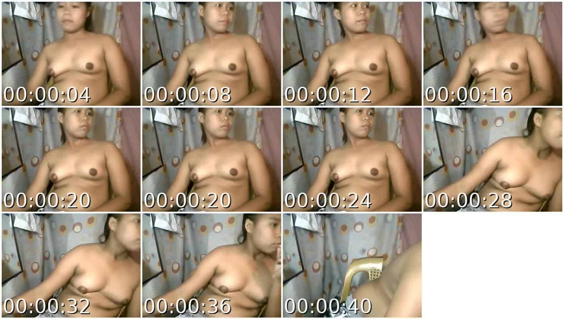 24 Year Old Filipina Girl Showing Her Tits On Cam- Porn F4
