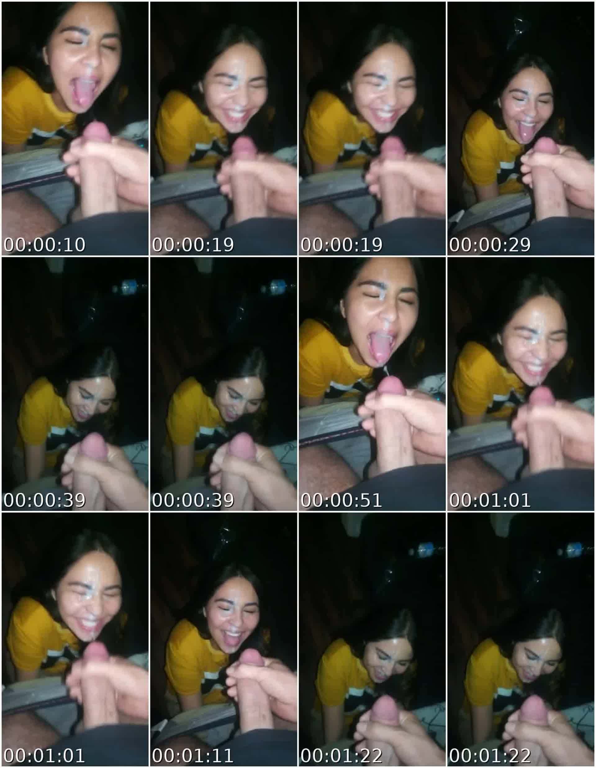 Pinutukan Ng Todo Ng Tamod Sa Muka