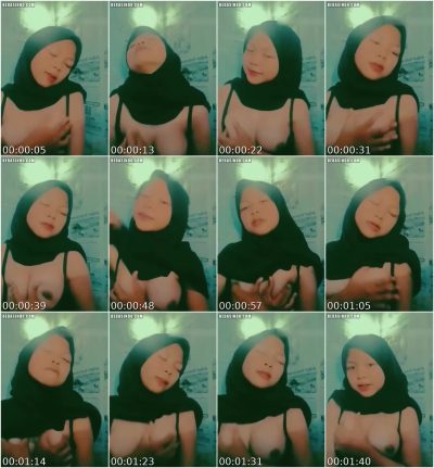 Bokep Indo Hijab Bocil ABG Cantik Remas Toket