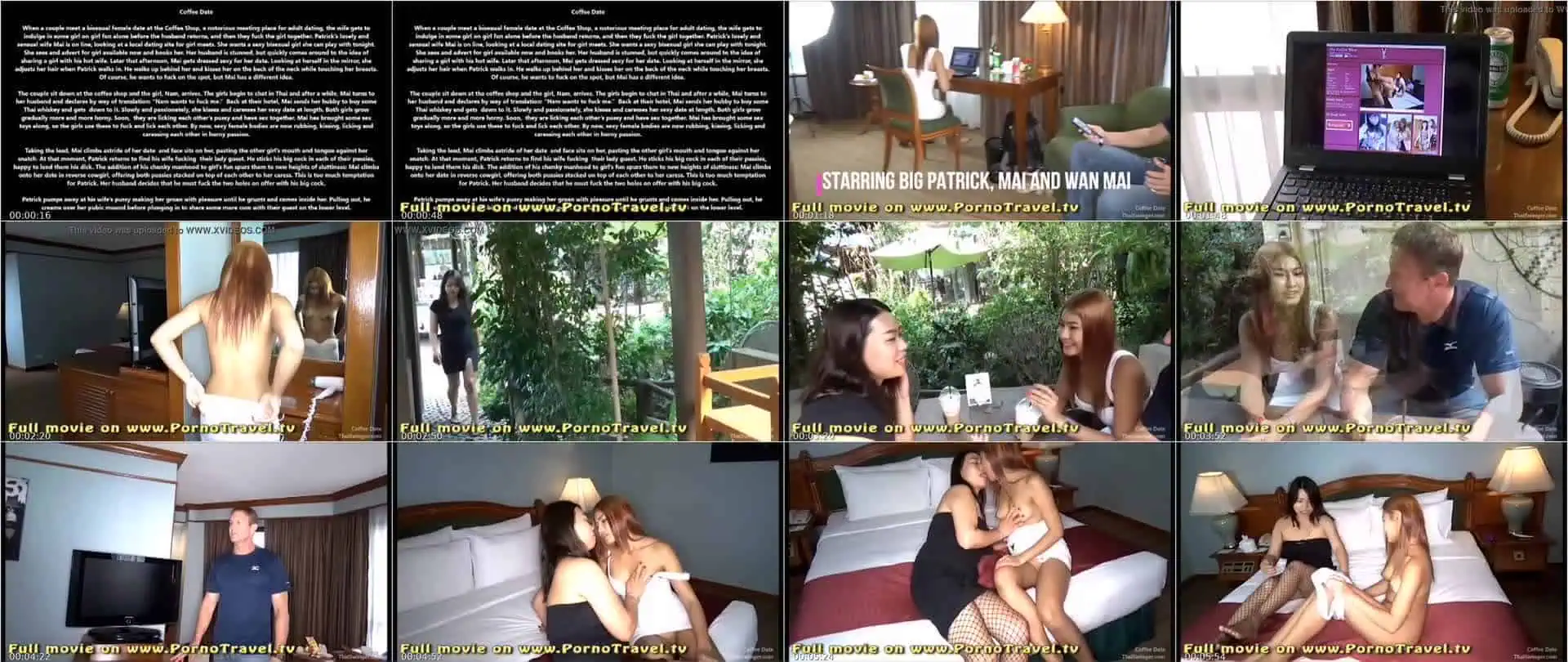 Coffe Date With Thai Hooker 4K