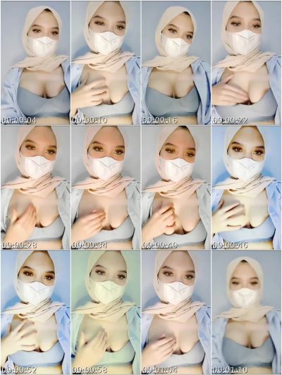 Indo Hijab Camilla Cantik Remas Toket