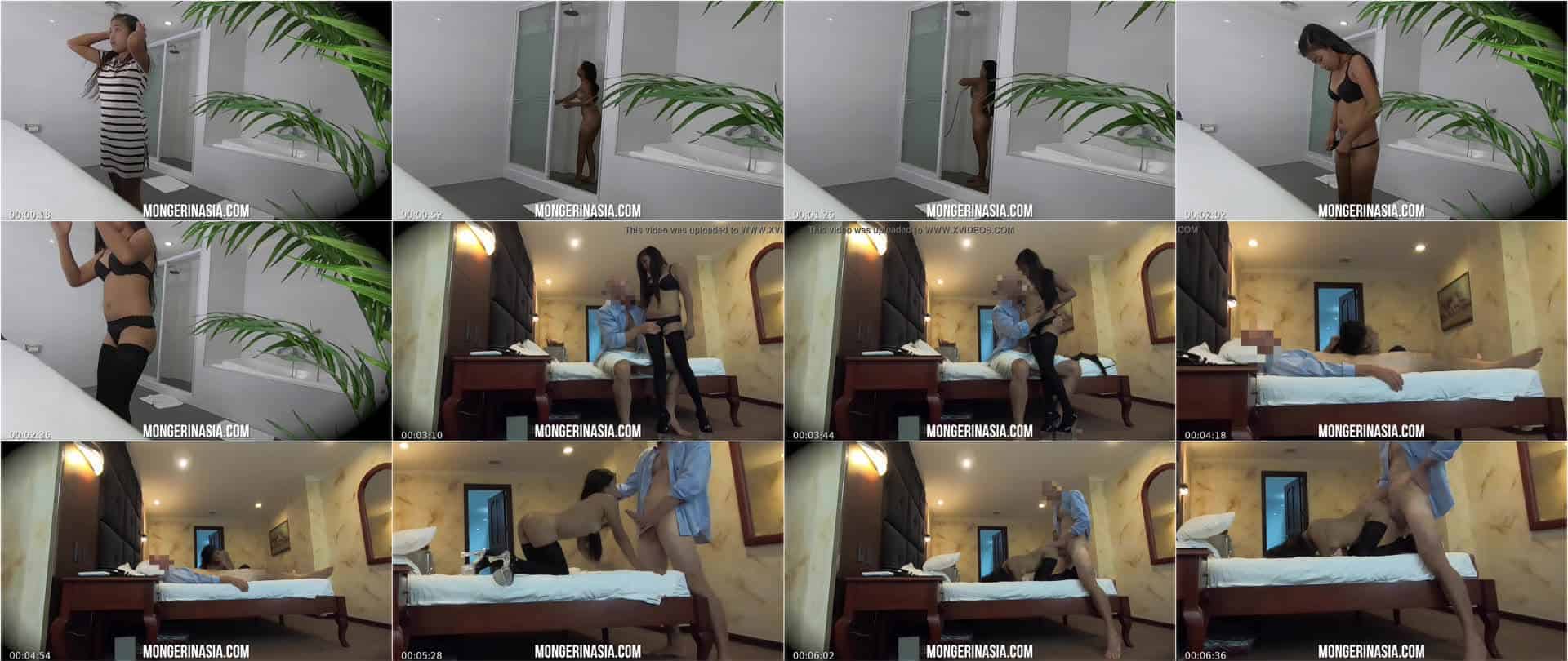Tiny Thai Whore Fucked And Creampied By A Huge Dick